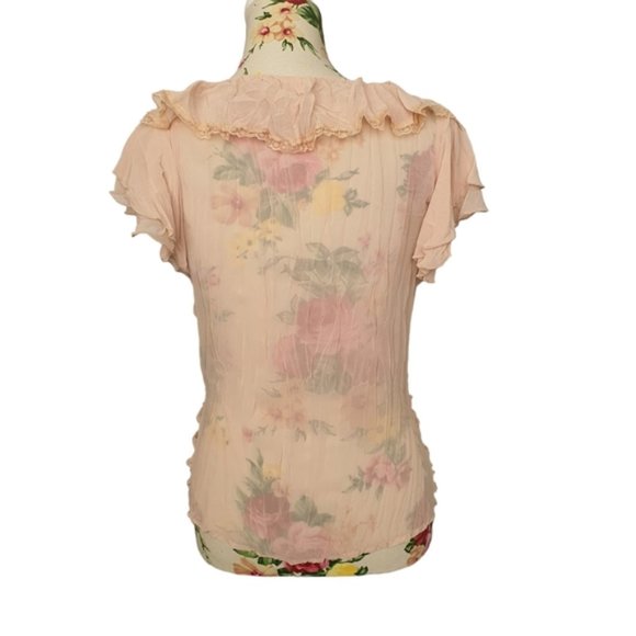 Bebe Sydney Crinkle Top - Picture 3 of 12